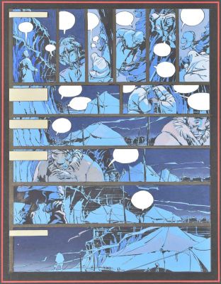 Ong, Lian hand-colored original from “Horizon”, 1997 | Comic Art Masters