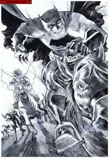 Francis Manapul - Covers / Pinups Issue Dark Knight III # 1 Page Cover