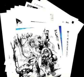 Portfolio of Fine Comic Art | PORTFOLIO OF FINE COMIC ART #1436/1500, 15 Prints (1978) | Russ Cochran