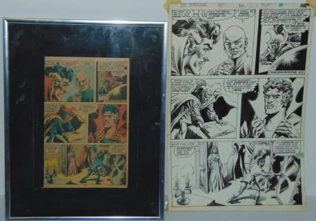 Dr. Strange Original Comic Page. | Weiss Auctions