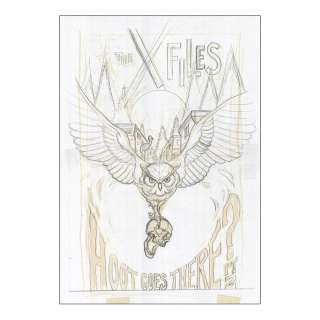 Charles P Wilson III - Original Art - X-Files Hoot #2 prelim sketch | imCollectible Art