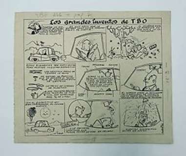 Sabatés, RamÃ³n - Sabatés, RamÃ³n - Original page - Los Grandes Inventos de TBO - (1960Â´s)