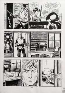 Sergio Tarquinio | Ken Parker - Sergio Tarquinio tavola originale | Catawiki