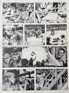 Auclair, Claude | Auclair, Claude - Originele pagina - Le Sang du flamboyant - (1985) | Catawiki