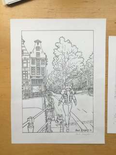 Kuijpers, Henk | Franka - Originele tekening prent "Gratis Goud" - (2021) | Catawiki