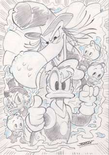 Julian Jordan | Ducktales - Paperinik (Patomas, Duck Avenger) vs Inkinator | Catawiki