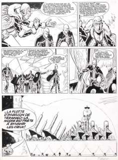 Paape | Luc Orient, planche n°30 Ã  l’encre de Chine … | Millon