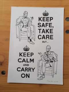 Cailleaux, Christian | Cailleaux, Christian - Dessin original - Blake et Mortimer - Le port du masque - Expo BD Boum Blois - (2020) | Catawiki