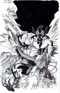 Ryan Browne - Eight Billion Genies (Image Comics) issue #07 (Spawn Variant Cover)