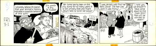 Frank King | King – GASOLINE ALLEY, Daily (03/01/1963) | Russ Cochran
