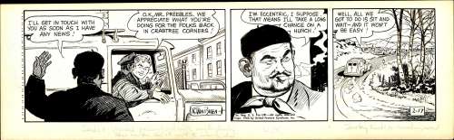 Raeburn Van Buren | Van Buren - ABBIE an’ SLATS, Daily (02/17/1962) NO RESERVE! | Russ Cochran