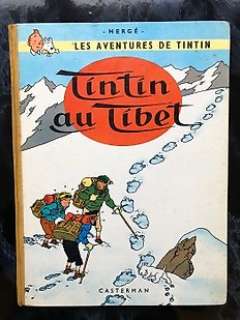 Hergé - Raisonnable Ã  Bon État | Tintin T20 - Tintin au Tibet - TT - 89/100 - dédicace Hergé - (1960) | Catawiki