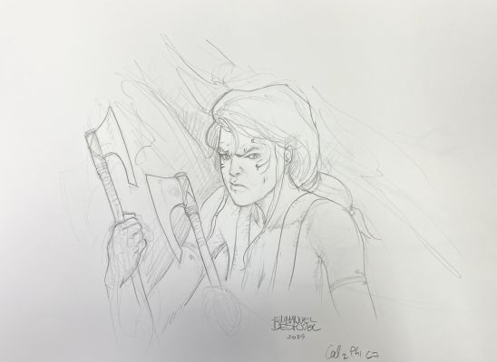 DESSIN ORIGINAL D’EMMANUEL DESPUJOL POUR CALEDONIA T02 - P41 | Pulp’s