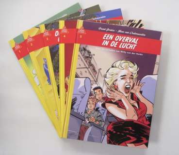 Hans Van Oudenaarden | Bob Evers 1 t/m 5 - Kabaal om een varkensleren koffer - Avonturen in de Stille Zuidzee e.a. - Cartonné - EO - (2008/2010) | Catawiki