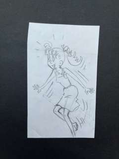 Pom | Pom - Originele schets/voorstudie - Piet Pienter Bert Bibber - Susan - Vakantie in Pandorra - (1993) | Catawiki