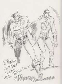 Allen Bellman - Captain america & other hero commission