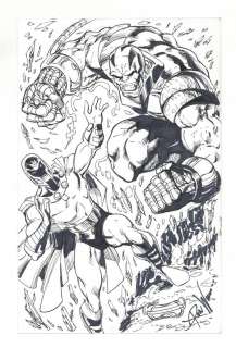 Apocalypse vs. Magneto Sketch by Ron Williams | mycomicshop.com