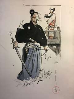 Michetz, Marc | Michetz, Marc - Dessin original couleur - Kogaratsu - Le Rêve et la fille - (2019) | Catawiki