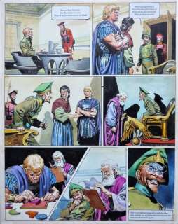 Lawrence, Don | Lawrence, Don - Originele pagina in kleur - The Trigan Empire - The Puppet Emperor - (1970) | Catawiki