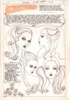Tony Abruzzo - young love #77 p. 7 - happenings one pager - 1969