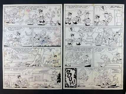 Guido Scala | Baldo - Il terribile Jojo - Page volante - Exemplaire unique | Catawiki