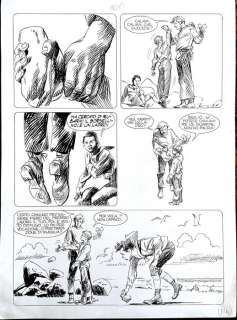 Giorgio Trevisan | Ken Parker - Giorgio Trevisan - original page - Page volante | Catawiki