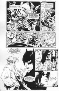 Damion Scott | Batgirl #6, P.5 Great Batman | Anthony’s Comic Book Art