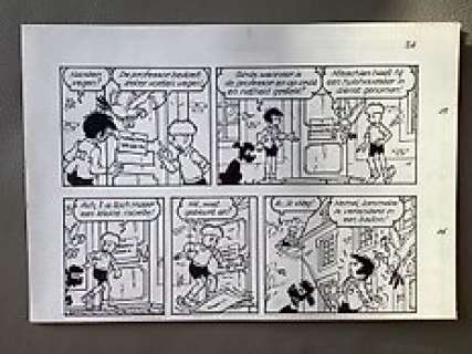 Studio Jef Nys | Studio Jef Nys - 2 Originele, halve pagina’s - Jommeke- De vliegende voetmat - (1997) | Catawiki