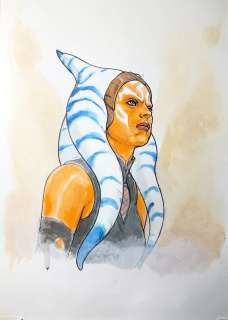 Víctor Ibáñez - Illustration issue #Star Wars (Ahsoka Tano)