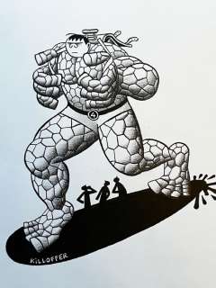 Killoffer, Patrice | Killoffer, Patrice - Dessin original - PLGPPUR - La Chose | Catawiki