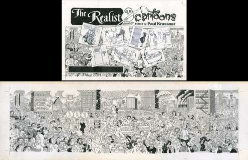 Jay Lynch - The Realist Cartoons Page Wraparound Cover