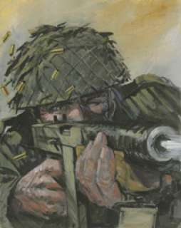 Graham Coton | War Picture Library cover #1842 ’The House of Death’ | Illustration Art Gallery