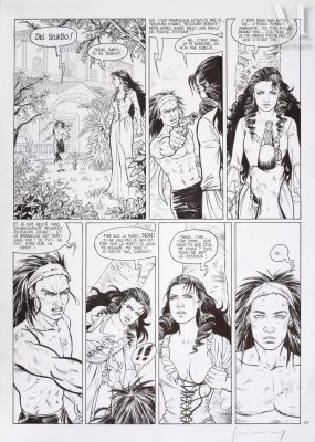 Jeremy (Jérémy Petiqueux, Né En 1984) | Lot 105 - Barracuda, tome 2, planche 24. | Millon