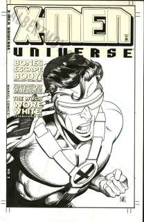 Paul Smith - x-men universe issue 2 page cover