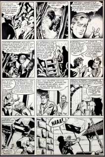 Paape | Valhardi, planche n°35 Ã  l’encre de Chine de l’Ã… | Banque Dessinée