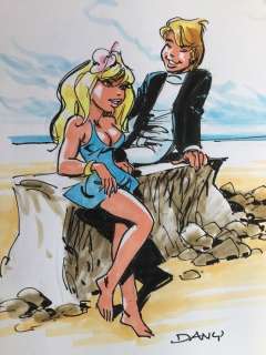 Dany | Dany - Dessin original couleur - Olivier Rameau et Colombe | Catawiki