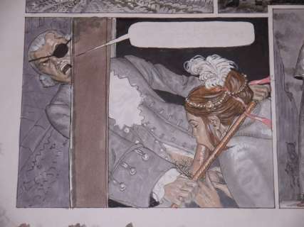 Von Gã¶Tha, Erich | Erich von GÃ¶tha - Planche originale en couleur (p.11) - Les Malheurs de Janice T.3 - (2003) | Catawiki