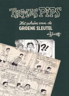 Buth | Buth - Originele pagina + Luxe album (opl. 36 ex.) - Thomas Pips - De groene sleutel (1997) | Catawiki