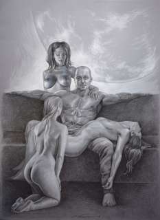 Antonello Venditti | Antonello venditti - Schiave in Dark Resurrection - Exemplaire unique (2018) | Catawiki