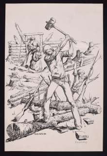 Pioneers Pin-Up by Jack Katz | mycomicshop.com