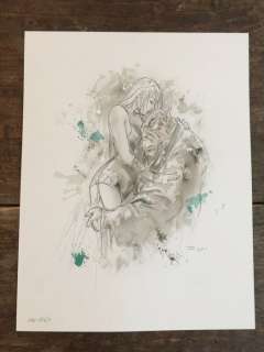 Royo, Luã­s | Luis Royo - Original color drawing - SB-564 - Size: 23 x 27 cm. | Catawiki