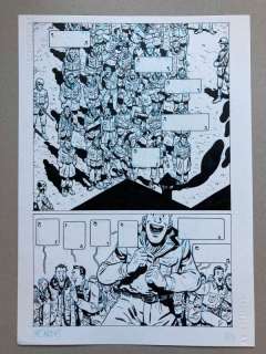 Albert Monteys | Dibujo Original de Albert Monteys, Matadero Cinco | Yojimbo Cómics