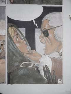 Von Gã¶Tha, Erich | Erich von GÃ¶tha - Planche originale en couleur (p.3) - Les Malheurs de Janice T.3 - (2003) | Catawiki