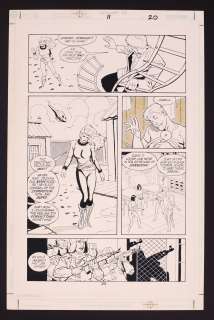 Yanick Paquette, Mark Lipka - Original Art from Codename: Knockout #11 (2002), Page 20 Pencils by Yanick Paquette, Inks by Mark Lipka