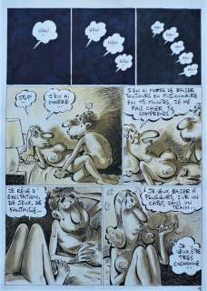 Philippe Decressac - Être un objet de désir (2 planches)