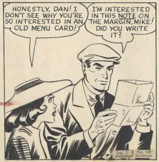 60: Andriola Dan Dunn daily 6/3/43 original art