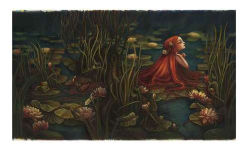 Benjamin Lacombe - ONDINE , ALBIN MICHEL 2012