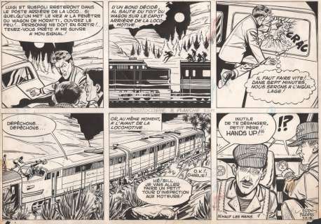 Paape | Marc Dacier, planche n°13B Ã  l’encre de Chin… | Millon