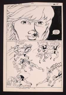 Original Art from Wolfpack #11 (1989) Page 14 Pencils by Ron Wilson, Inks by Chris Ivy | mycomicshop.com