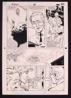 Original Art from Flash #58 (1992) Page 20 Pencils by Greg LaRocque, Inks by Jose Marzan Jr. | mycomicshop.com